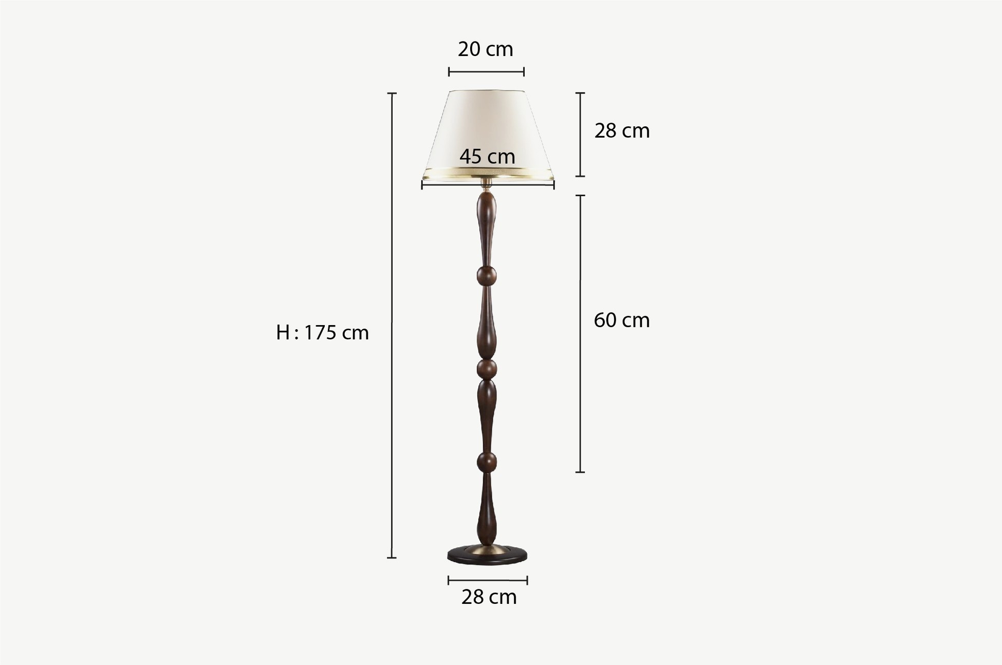 HLM-9046-1E Floor Lamps