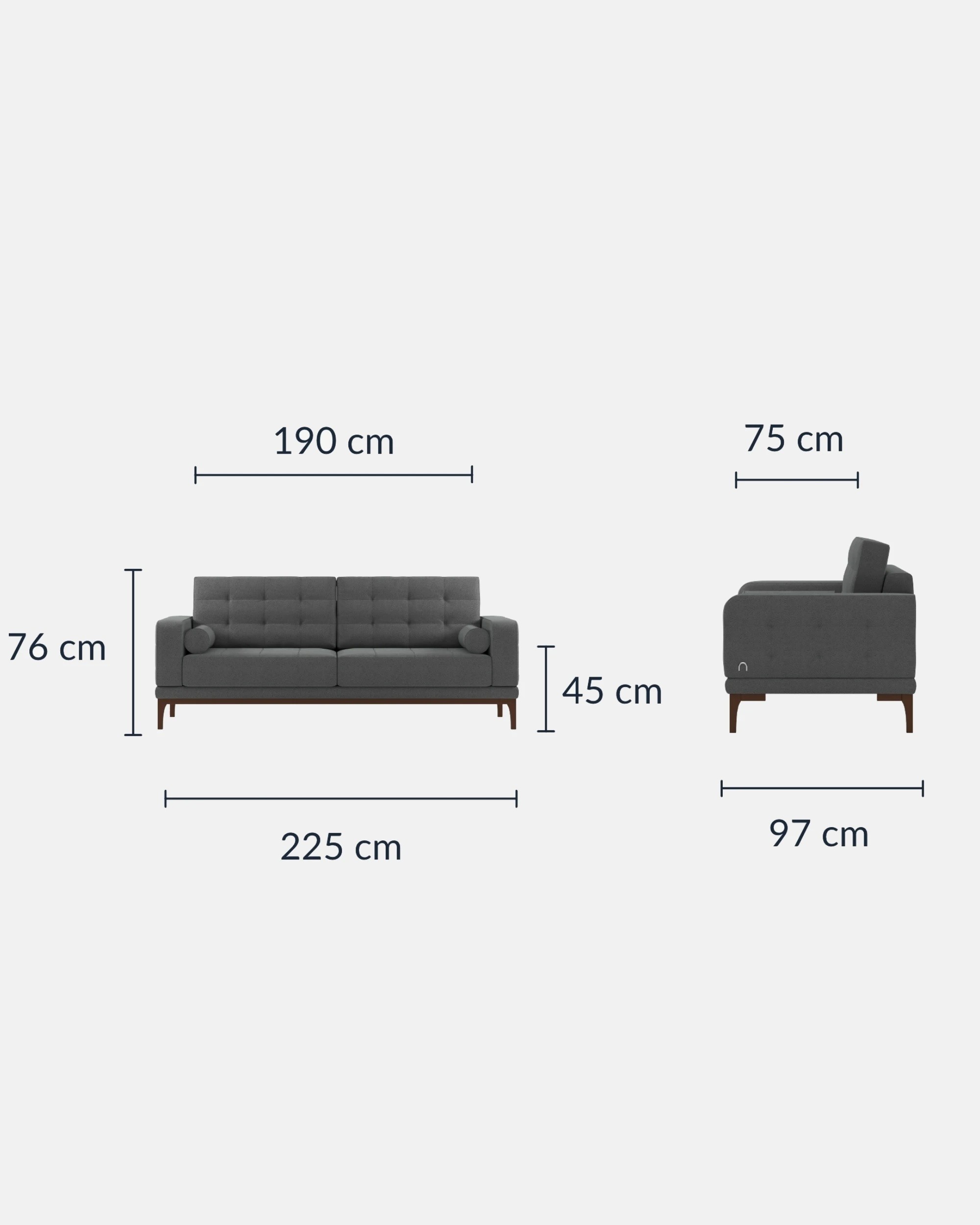 Diossi 3 Seater