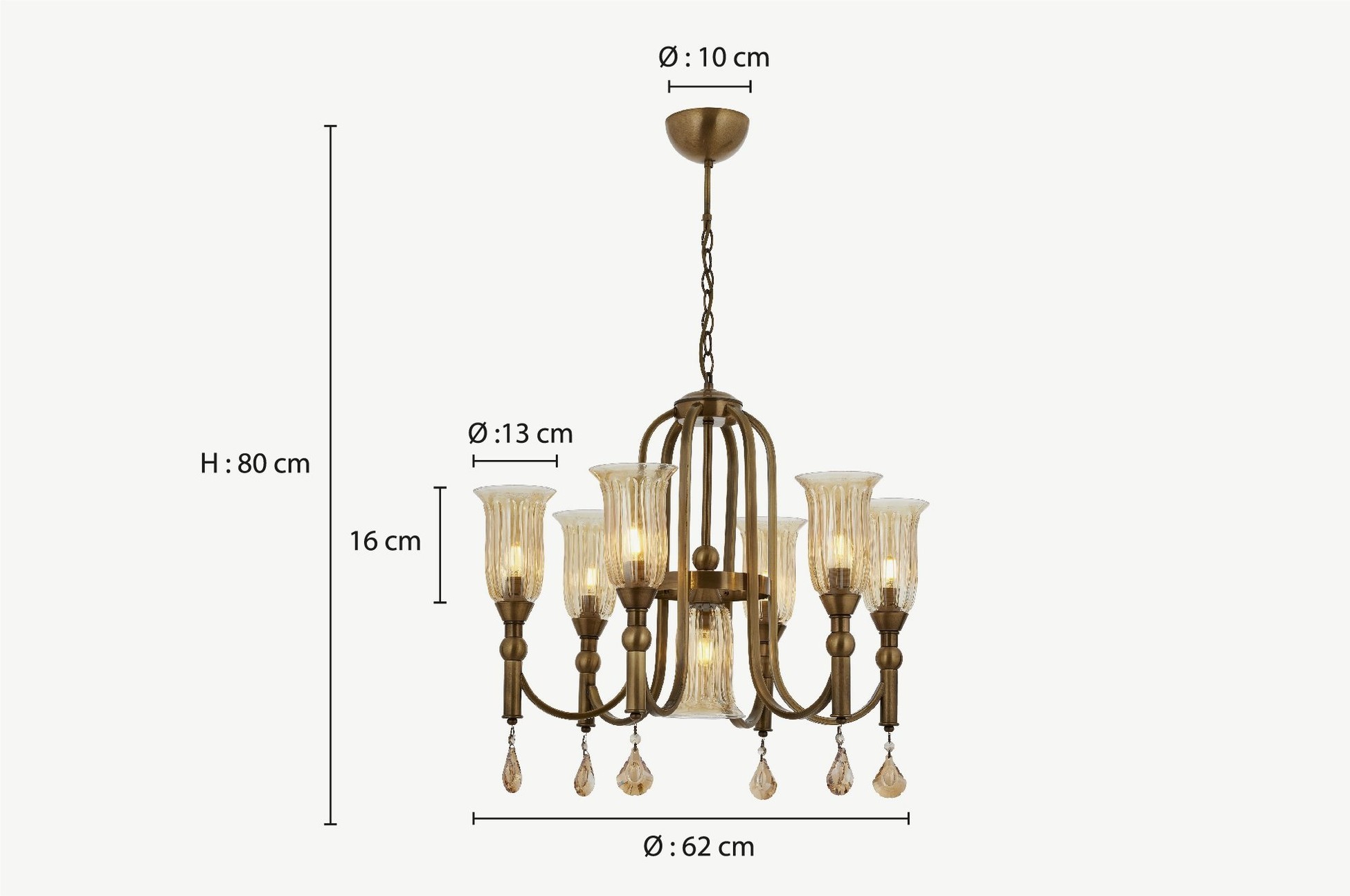 AV-4296-7E Chandelier