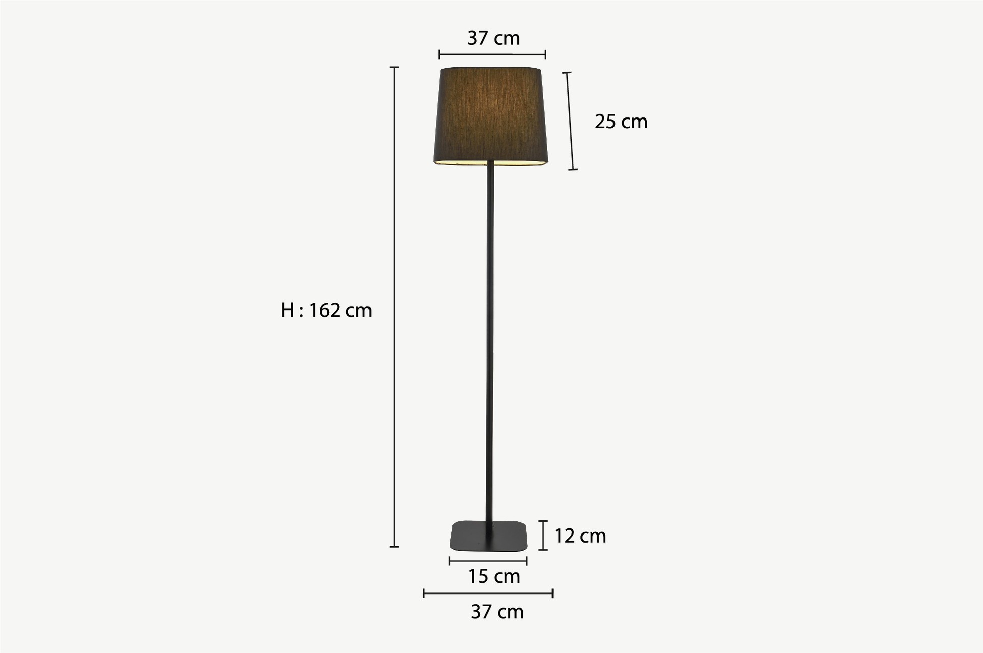 HLM-9071-1BS Floor Lamps