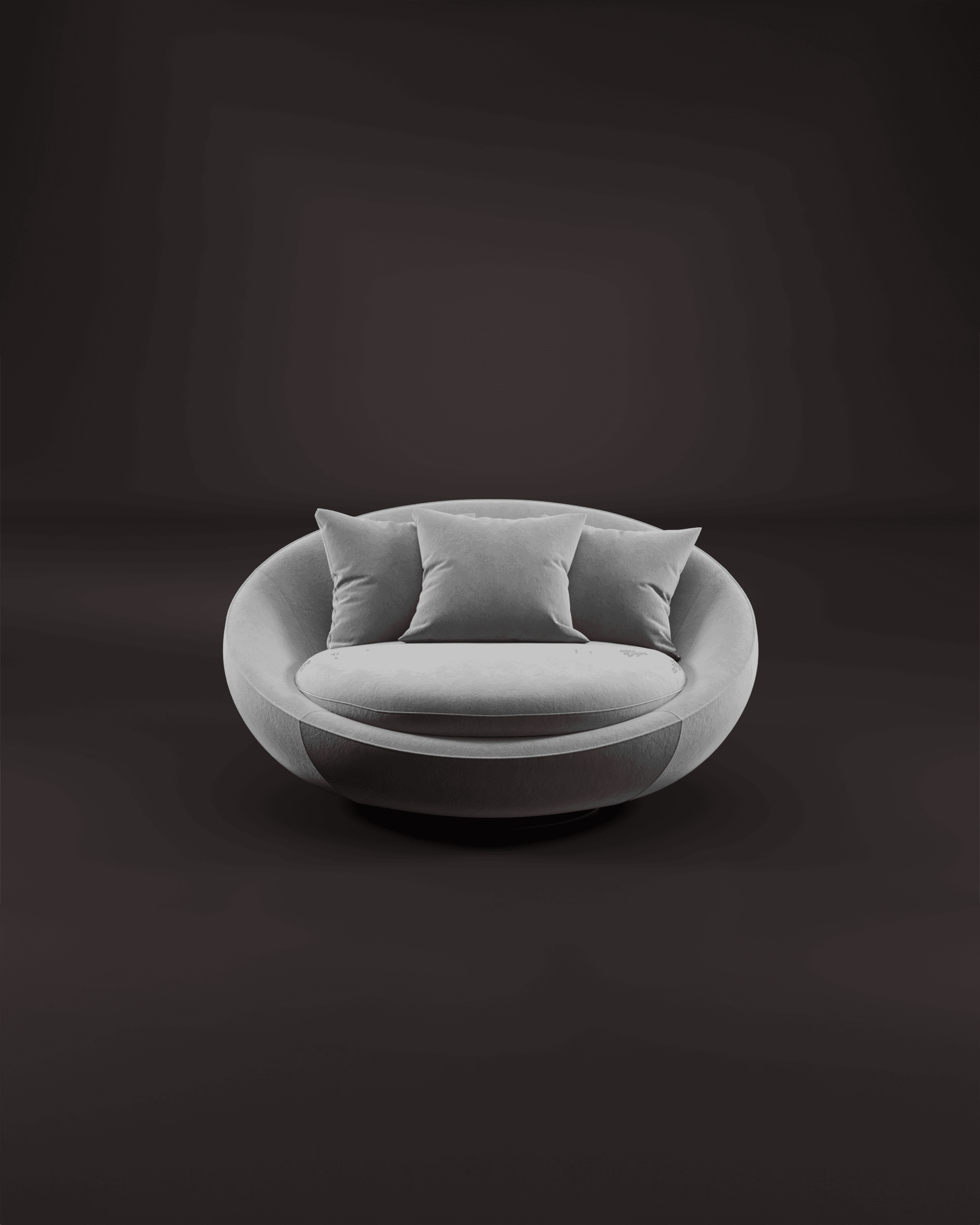 Gauss Velvet Loveseat