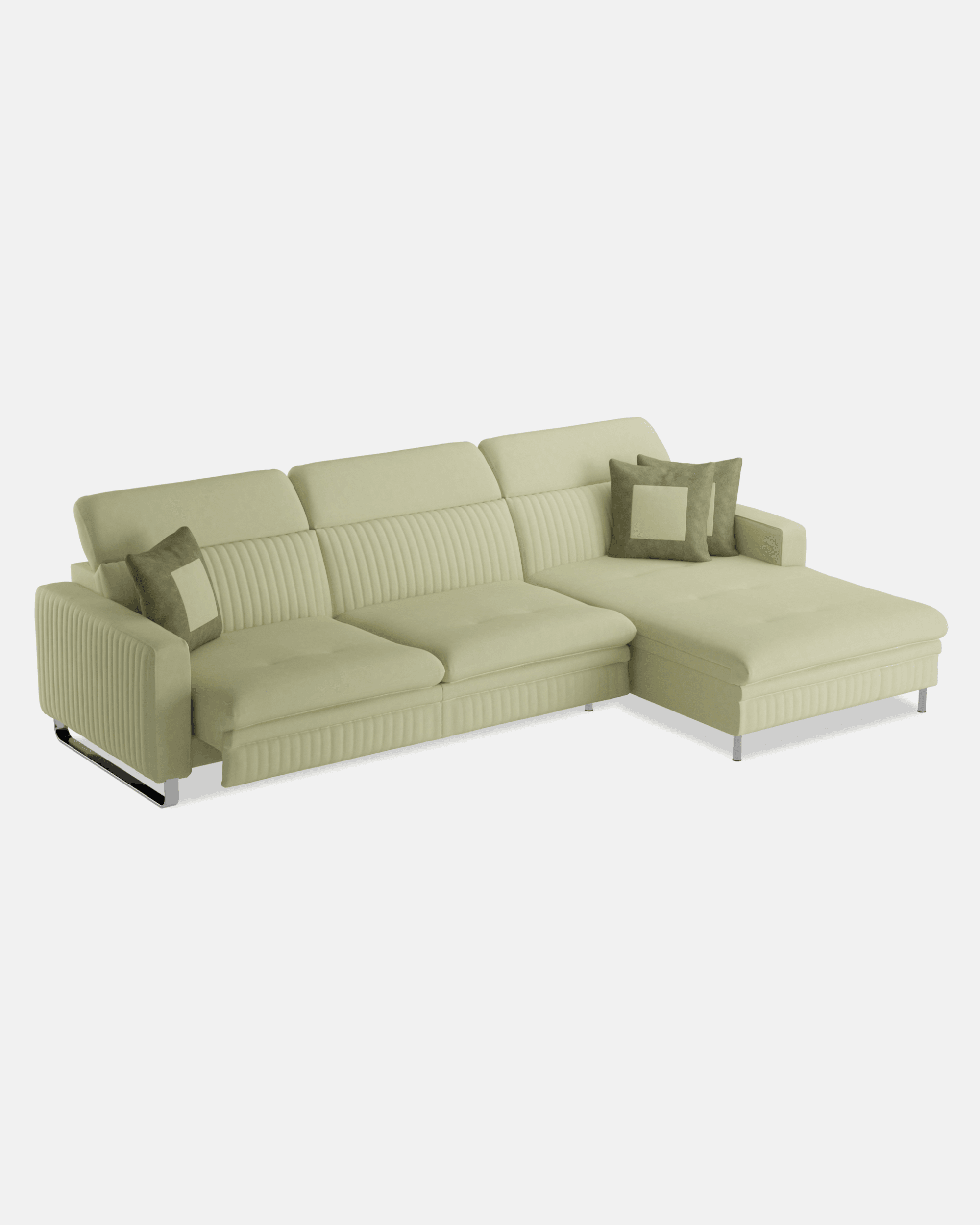 Galaxy Right Hand Facing Relax Corner Recliner Sofa