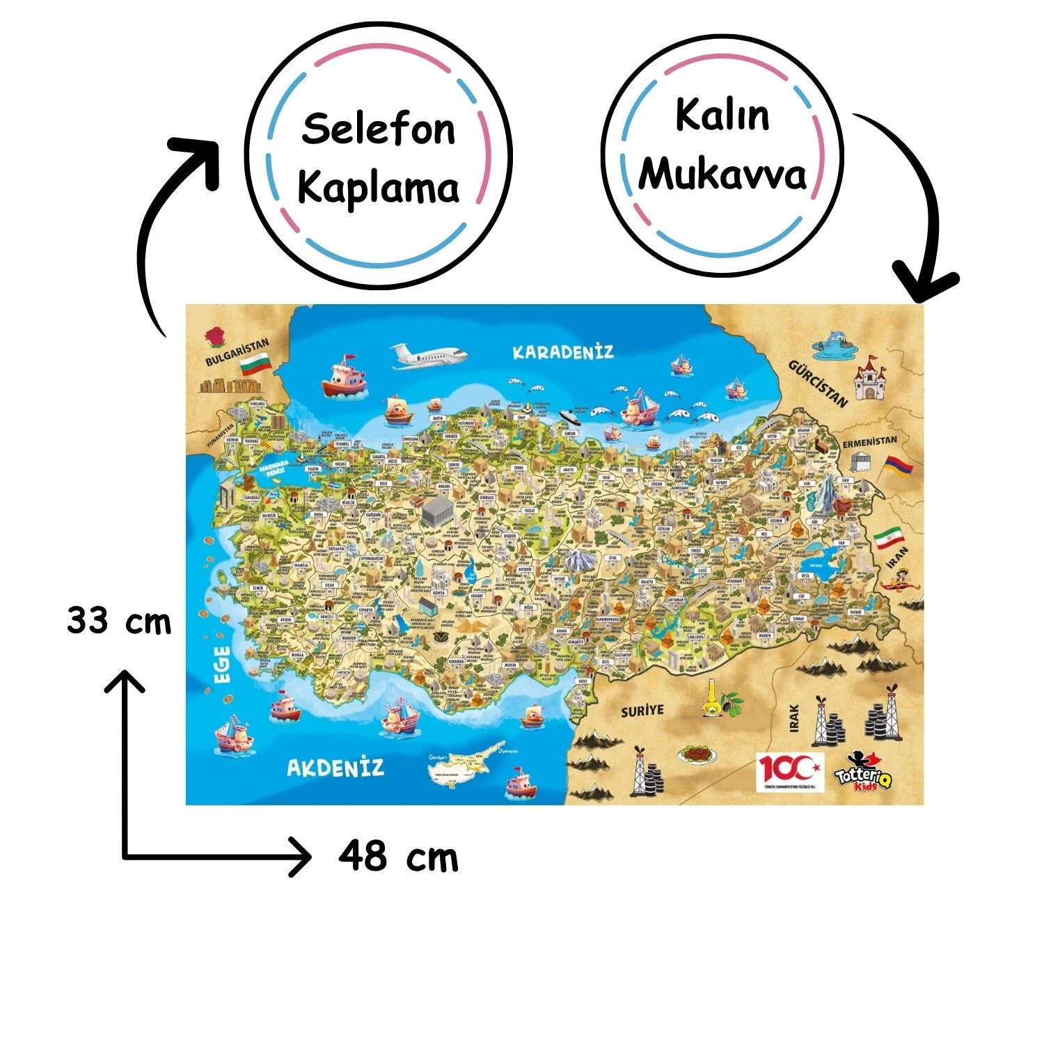 Türkiye Kültür Haritası Puzzle