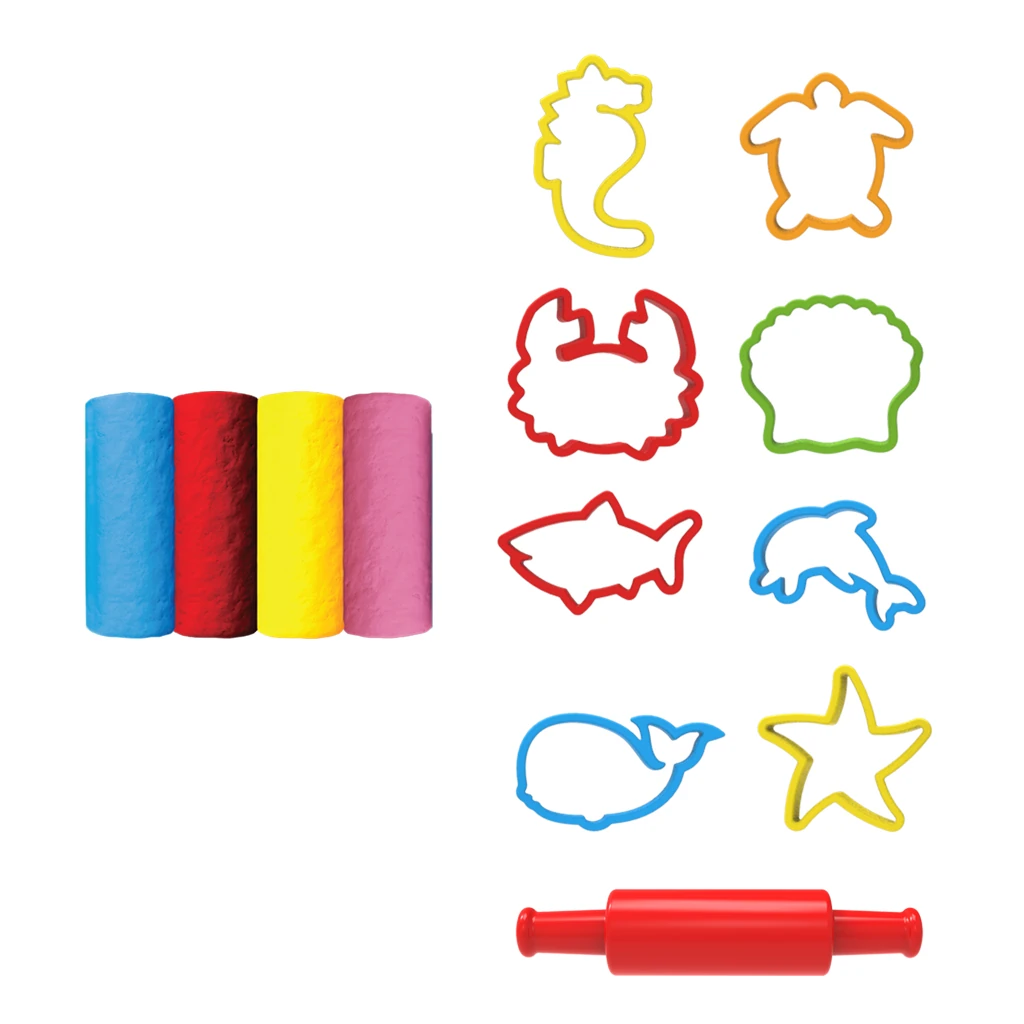 Deniz Hayvanları Hamur Set