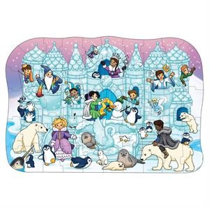Ice Palace Çocuk Şato Puzzle 50 Parça