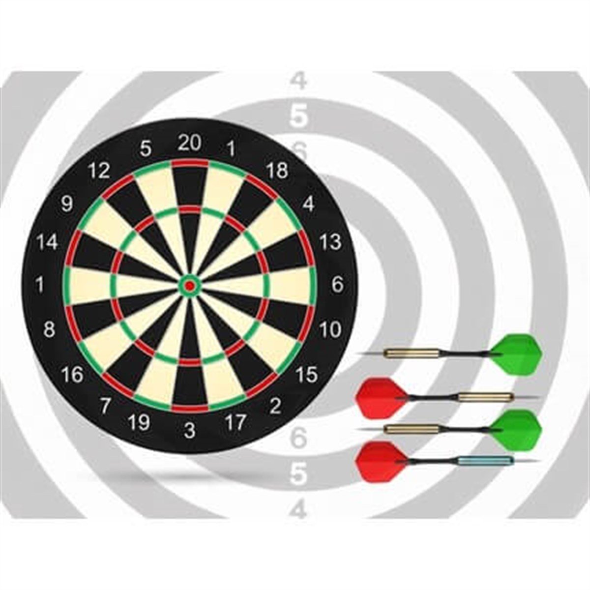 İğneli Dart (Çift Taraflı ) Dart Hedef Tahtası