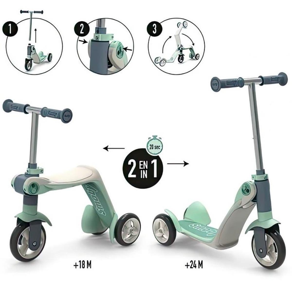2'si 1 Arada Scooter