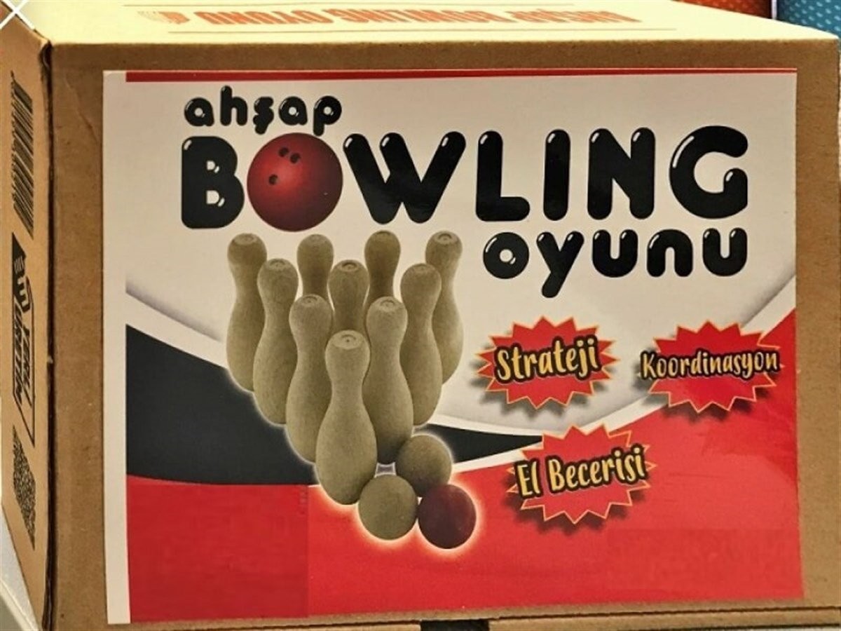 Ahşap Bowling Oyunu