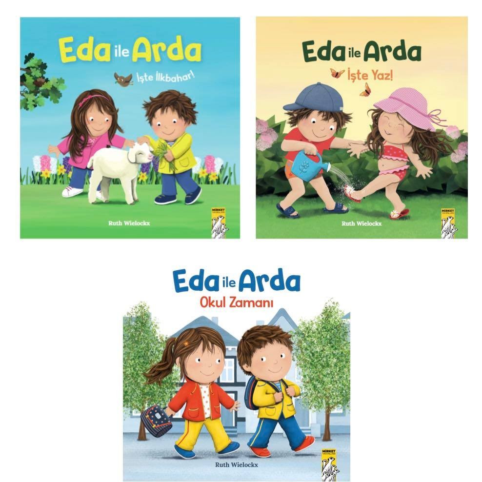 Eda ile Arda – İlk Konuşma Kitaplarım 3 lü Paket