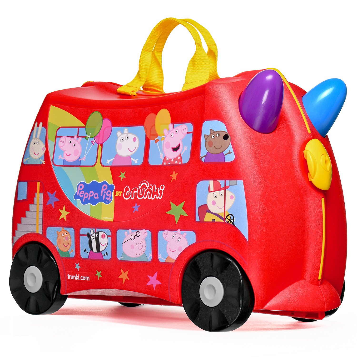 Trunki Çocuk Bavulu - Peppa Pig Party Bus