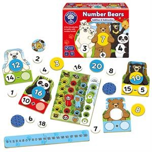 Number Bears Eğitici Kutu Oyunu