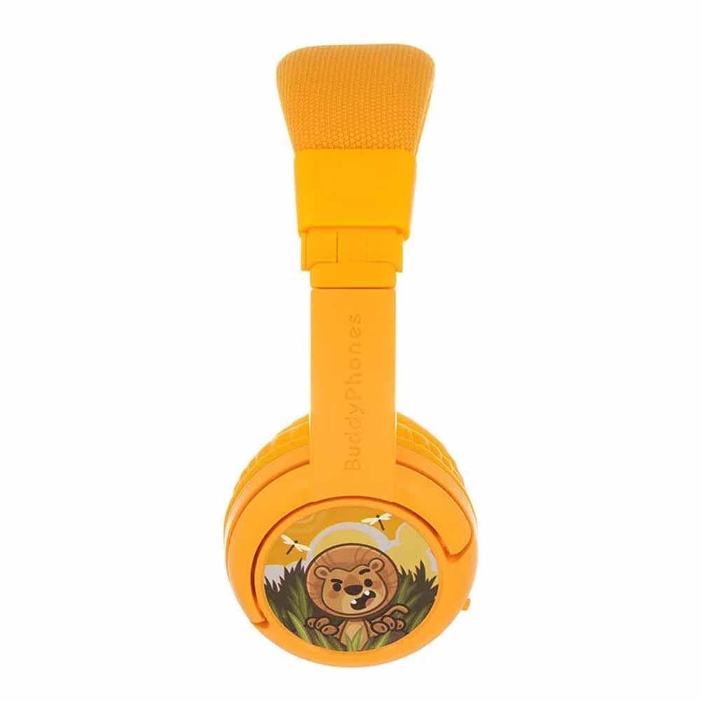 BuddyPhones Play Plus - Kulak Üstü Kulaklık Sarı
