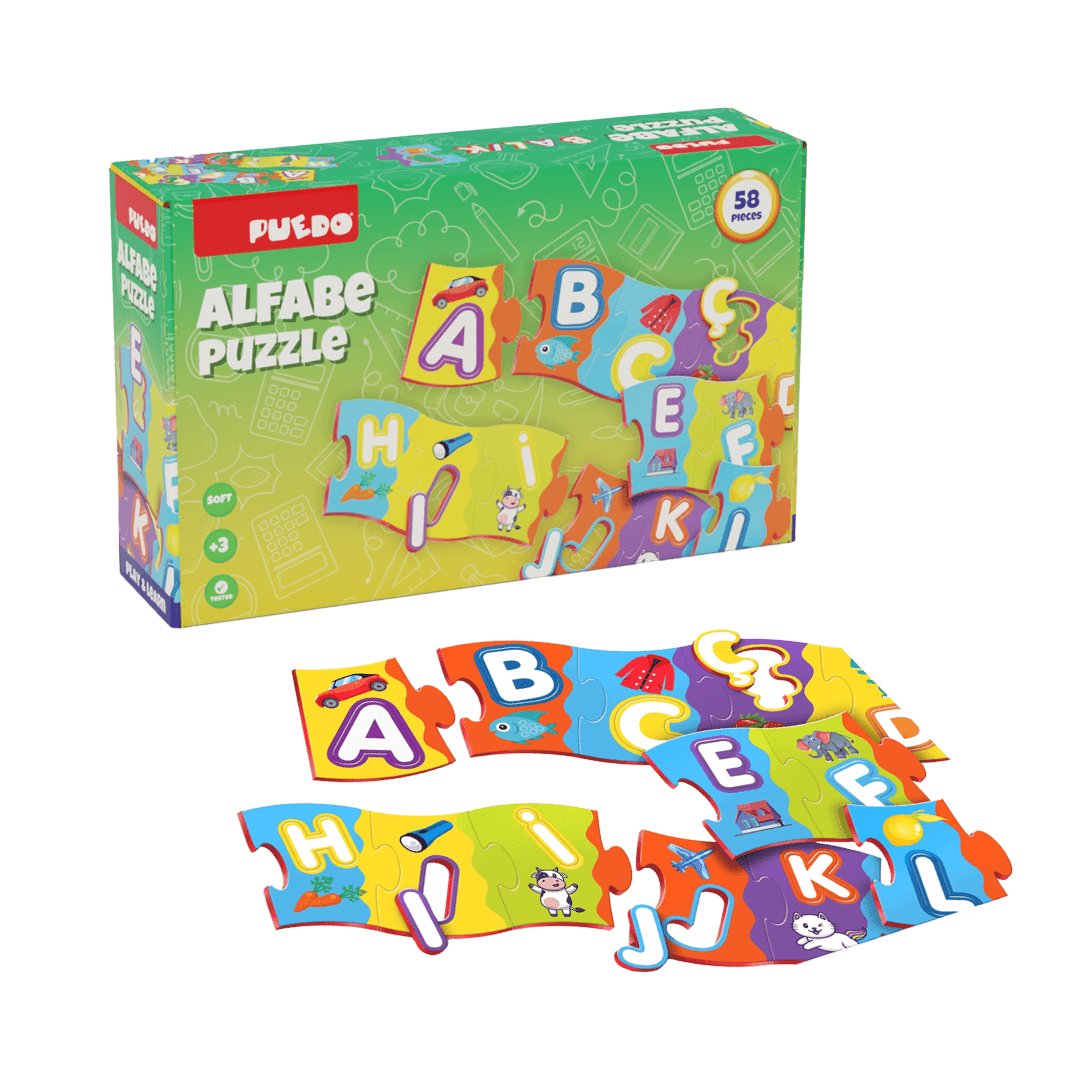 Türkçe Alfabe Puzzle