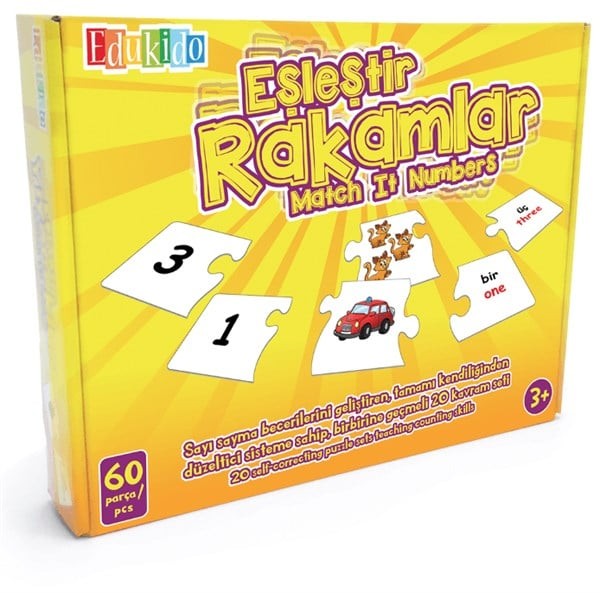 Edukido Eşleştir Rakamlar