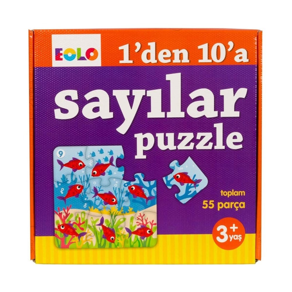 Eola 1'den 10'a Sayılar Puzzle