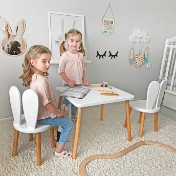 Çocuk Aktivite Masası, Montessori Masa Sandalye Takımı