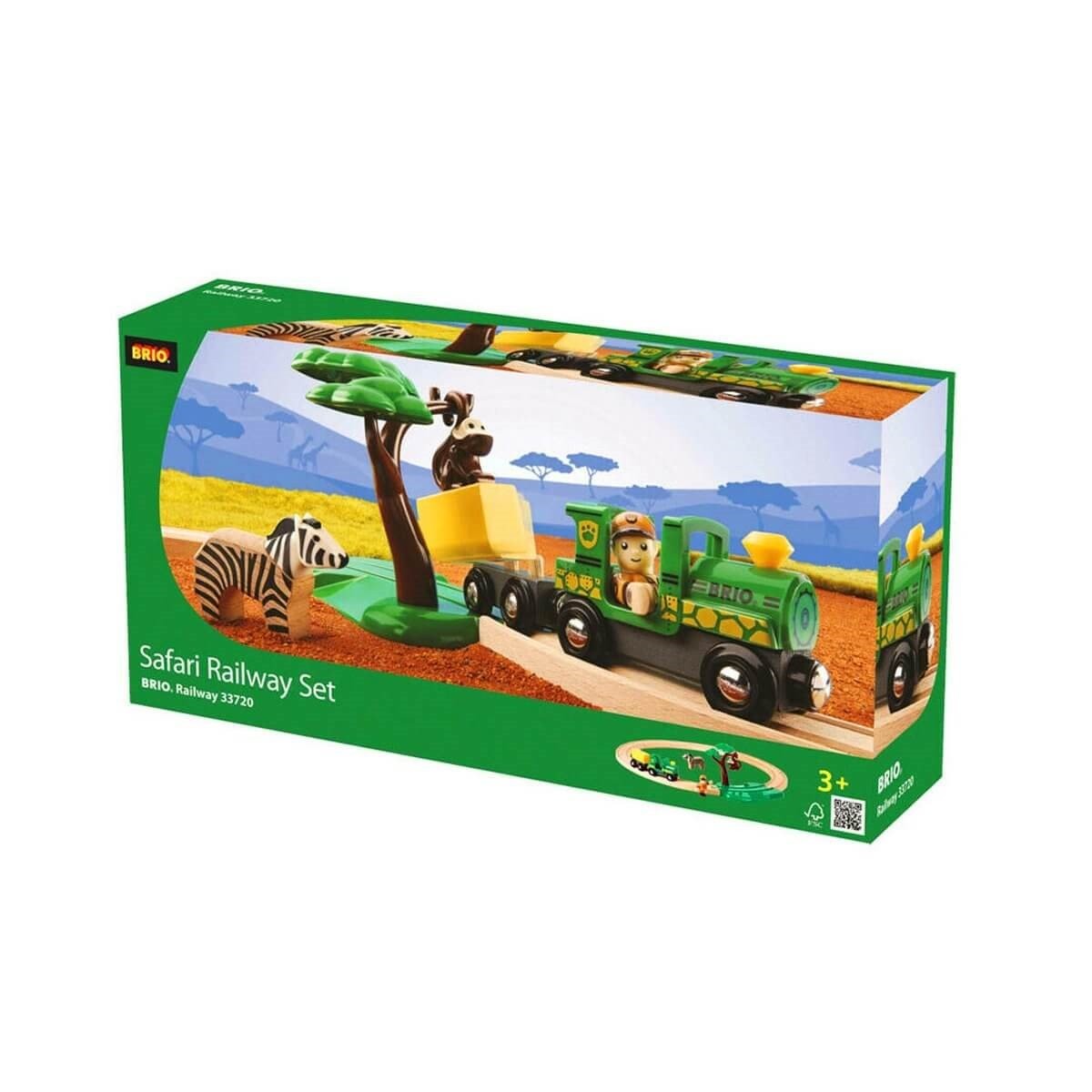 Brio Safari Tren Yolu Seti