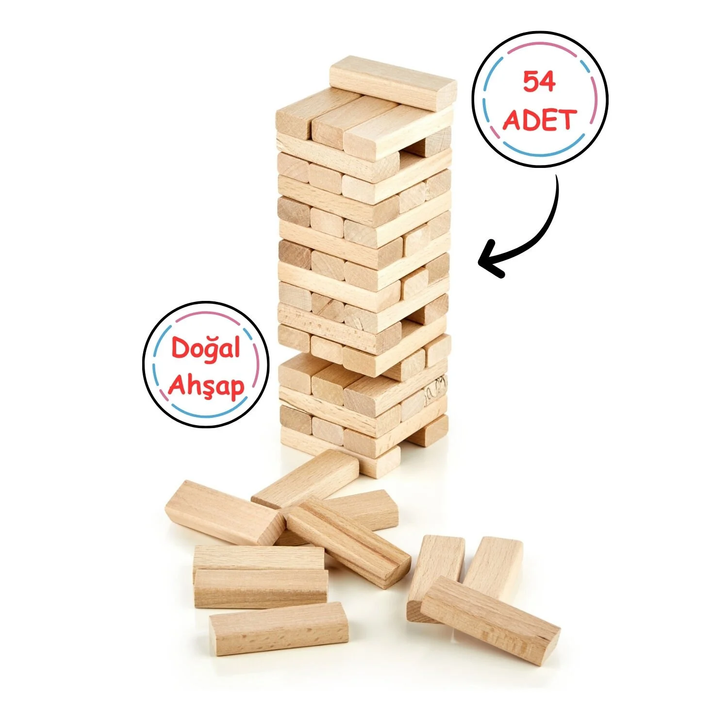 Tower Denge Oyunu 54 Parça