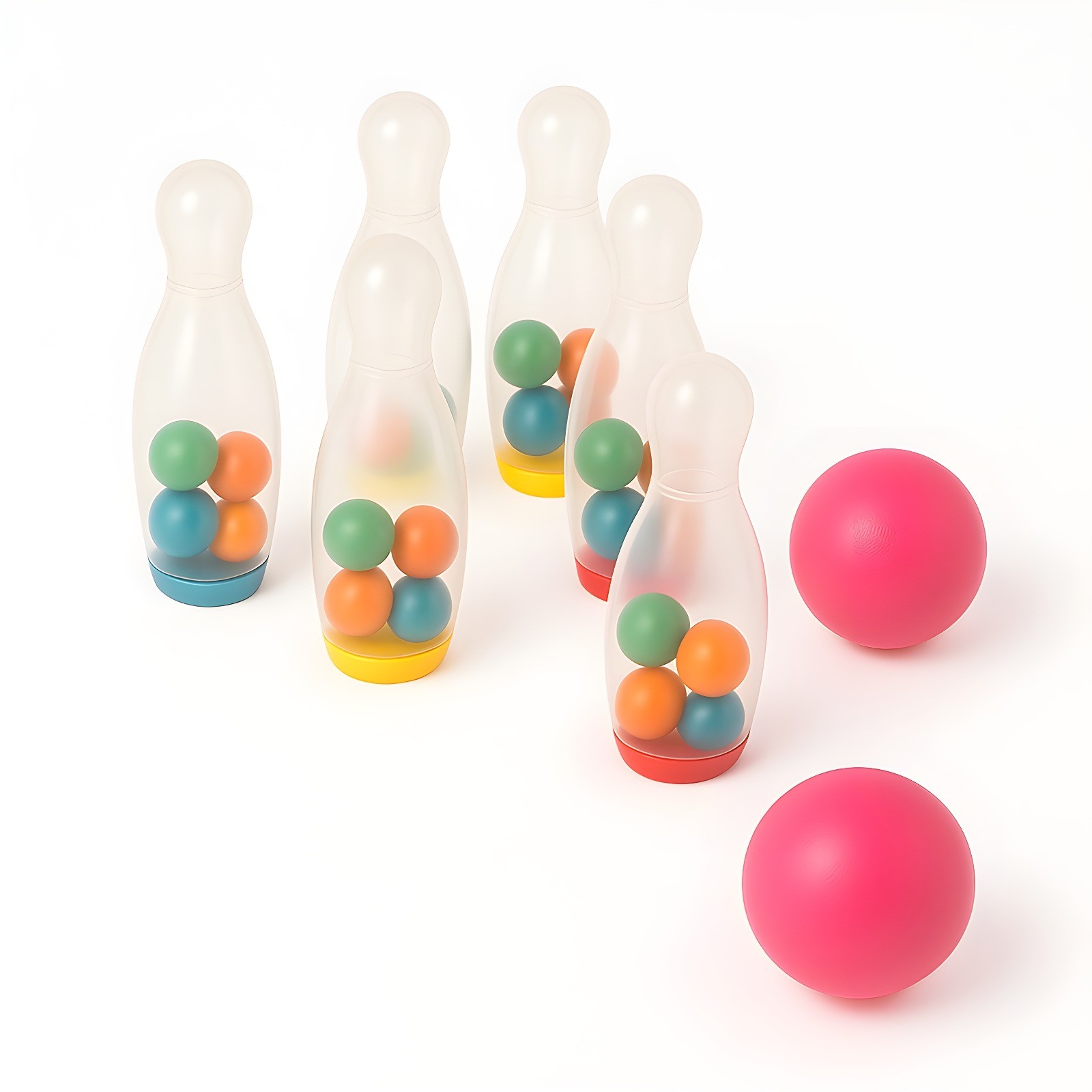 Renkli Boncuklu Bowling