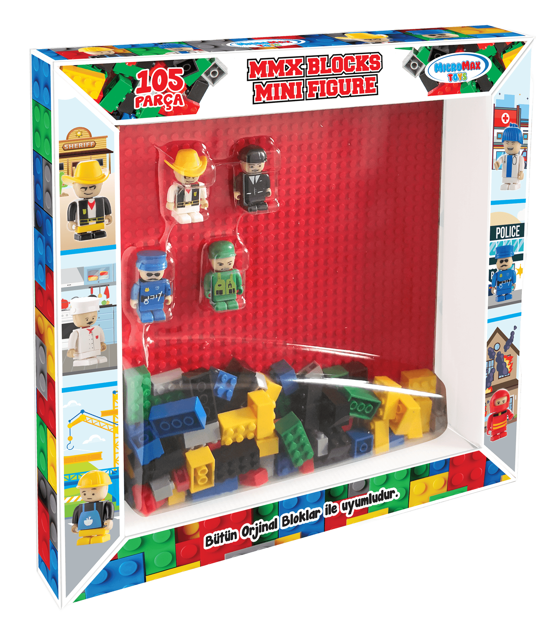 Lego Blok 105 Parça Kutulu