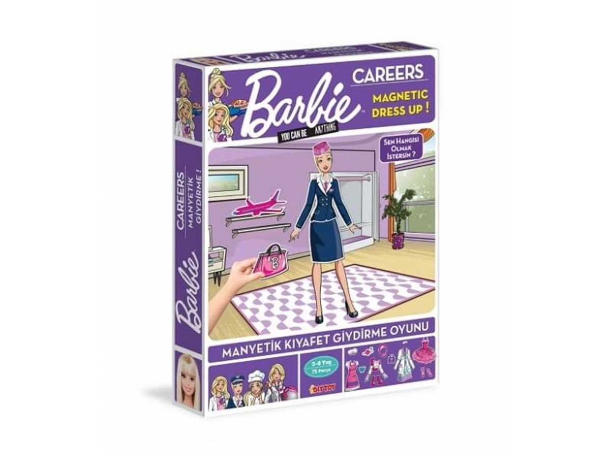 Barbie Careers Manyetik Kıyafet Giydirme Oyunu