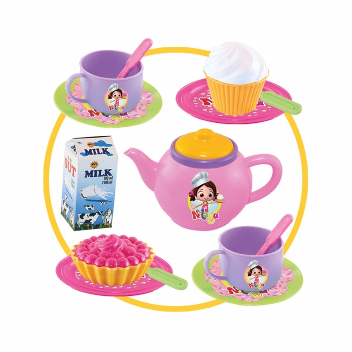 Niloya Çay Servis Arabası