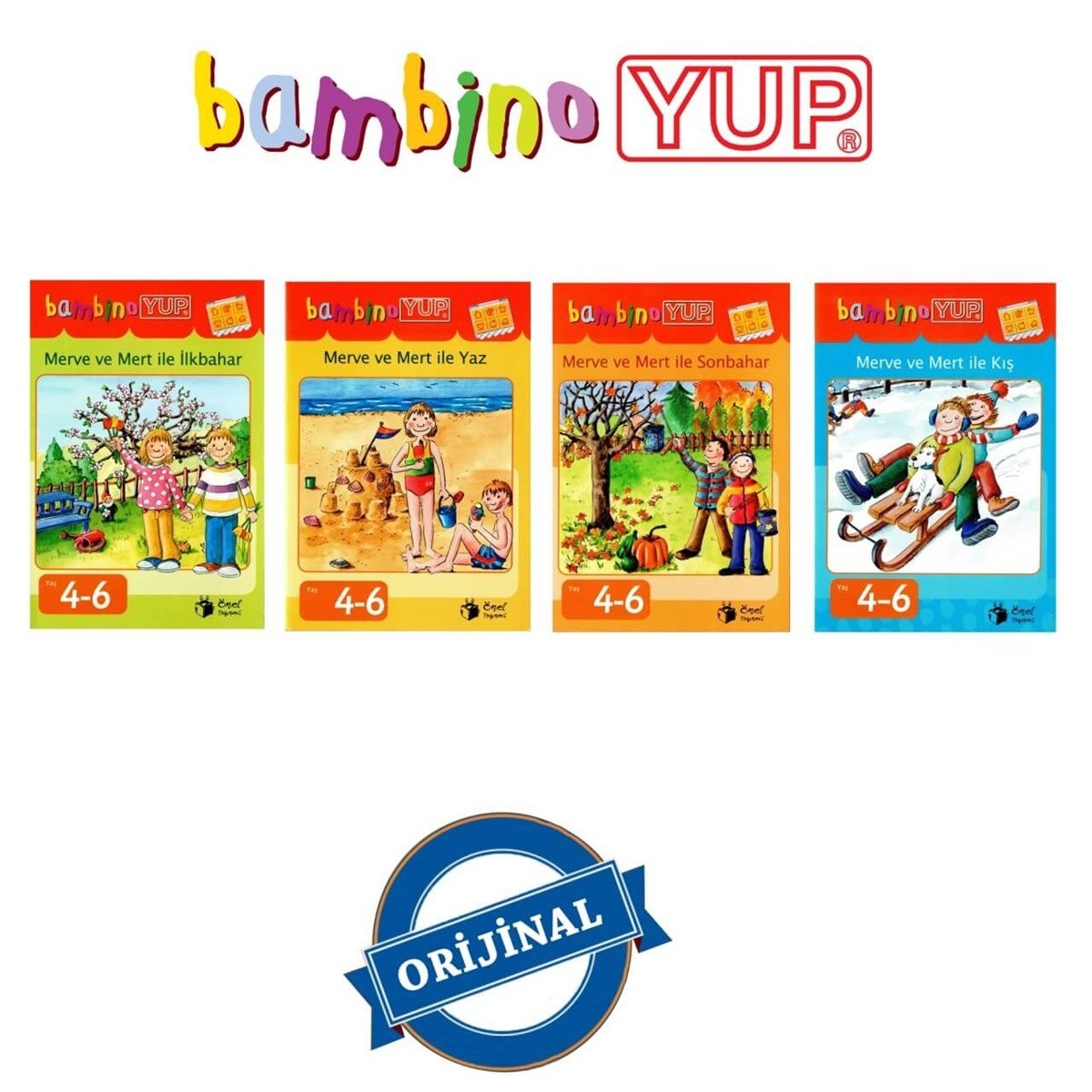 BambinoYUP 4-6 Yaş Mevsimler Seti Kitapçıkları