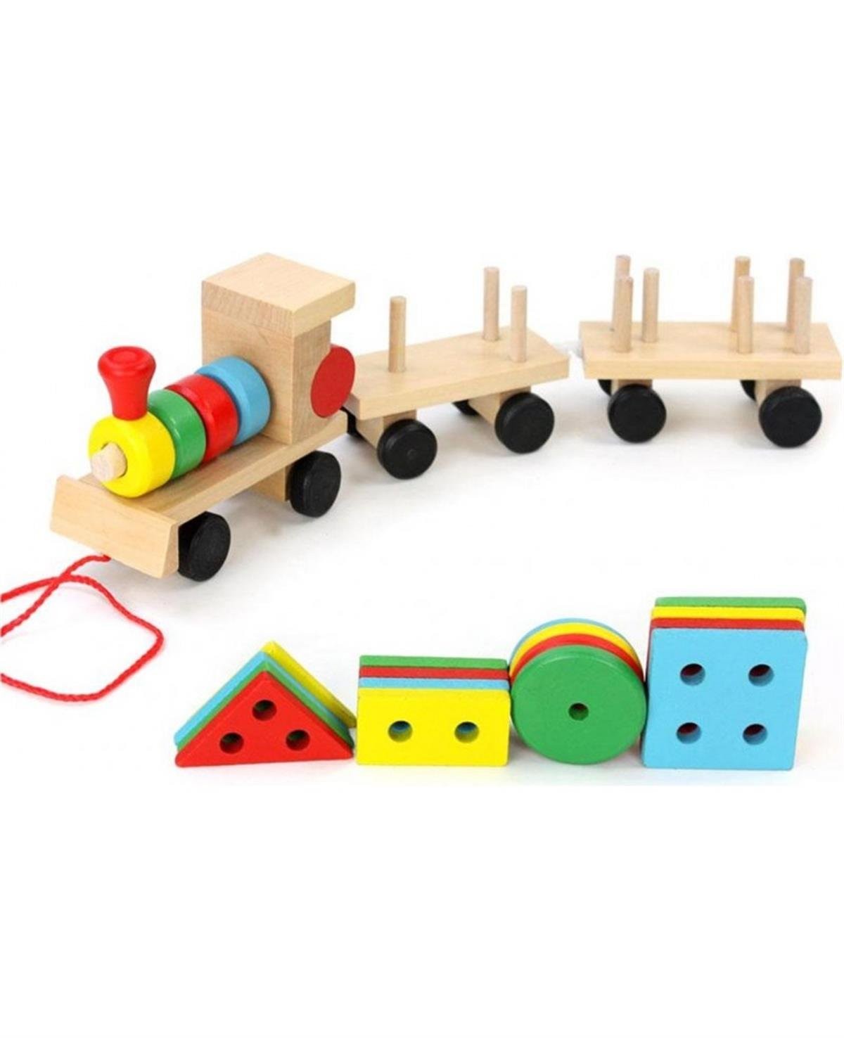 Geometrik Şekilli Tren