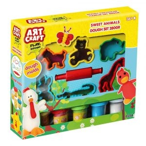 Art Craft Sevimli Hayvanlar Oyun Hamuru Seti