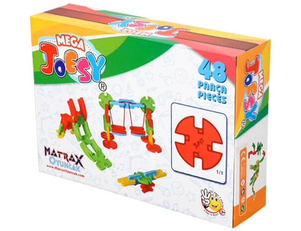 Mega Joesy 48 Parça Karton Kutuda Lego