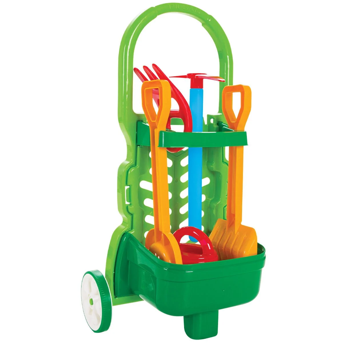 Tekerlekli Arabalı Bahçe Seti