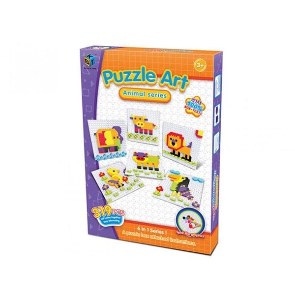 Puzzle Sanatı Hayvanlar Serisi