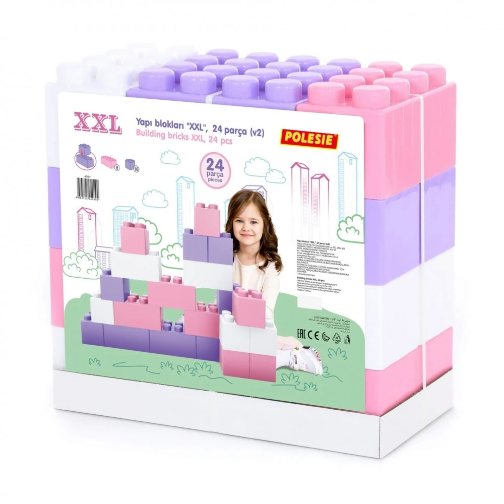 Büyük Yapı Blokları 24 Parça XXL