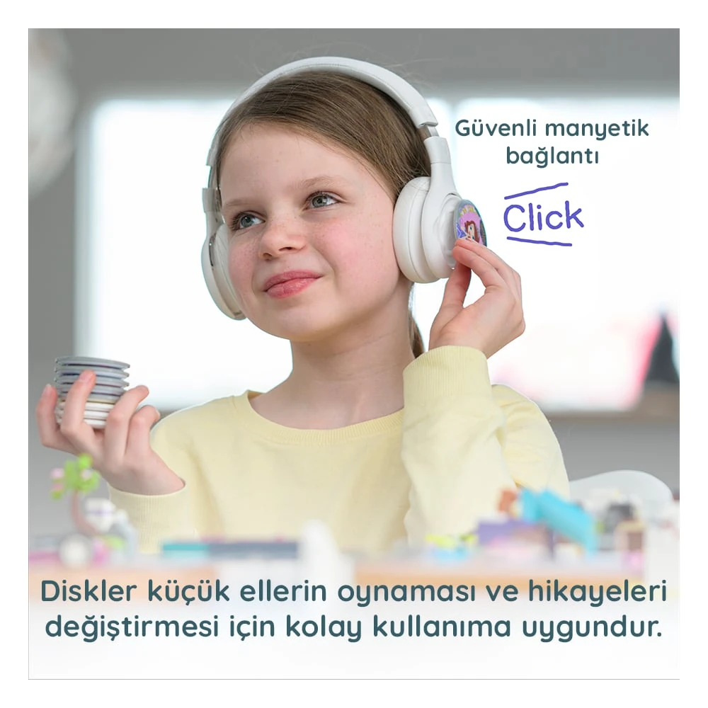 StoryPhones Disney - Kulak Üstü Kulaklık Mavi