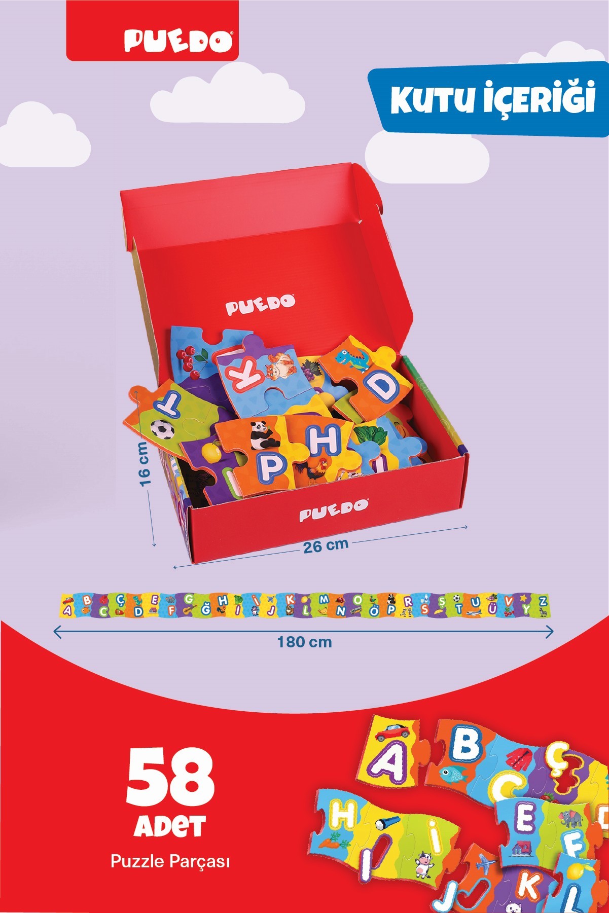 Türkçe Alfabe Puzzle
