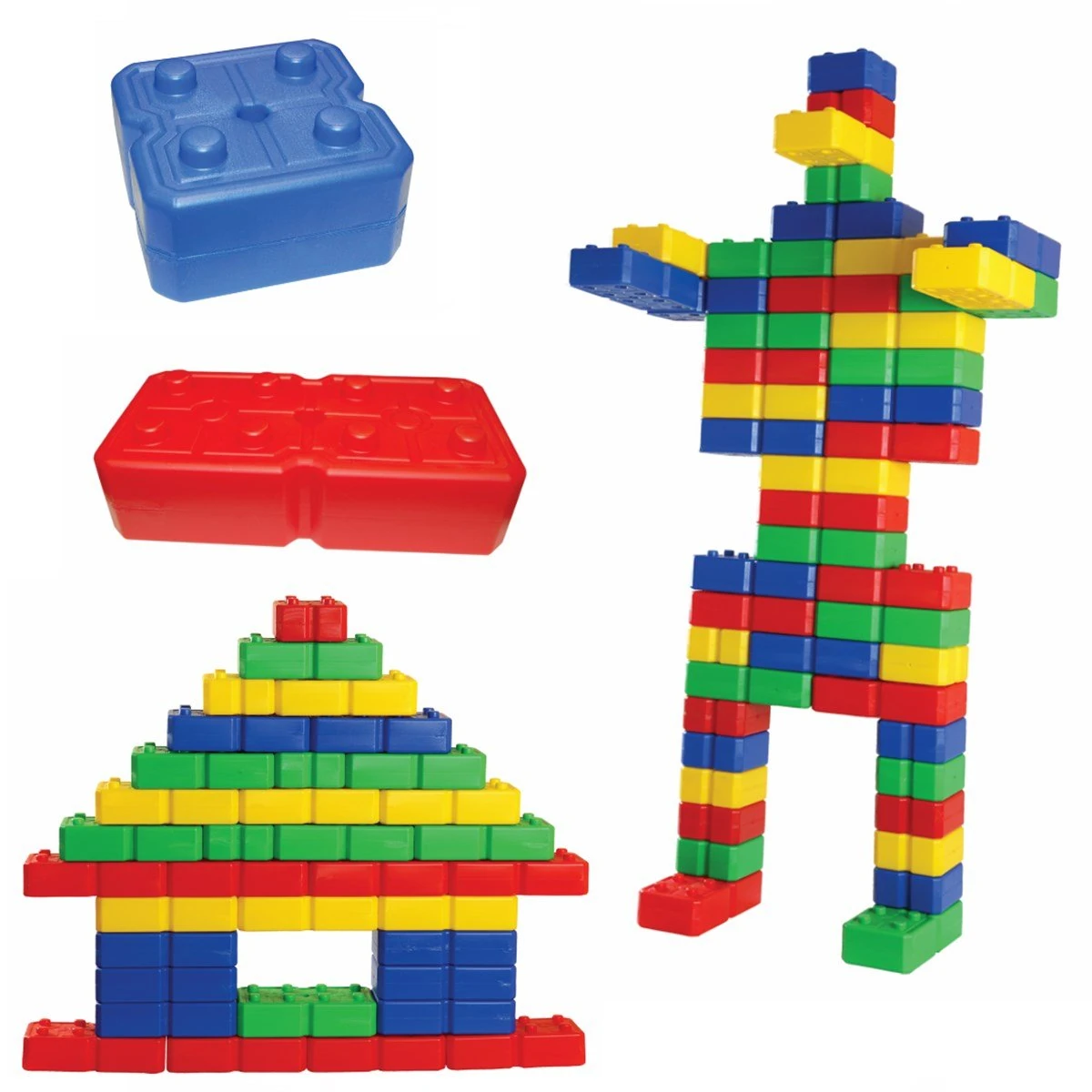 Plastik Tuğla 48 Parça