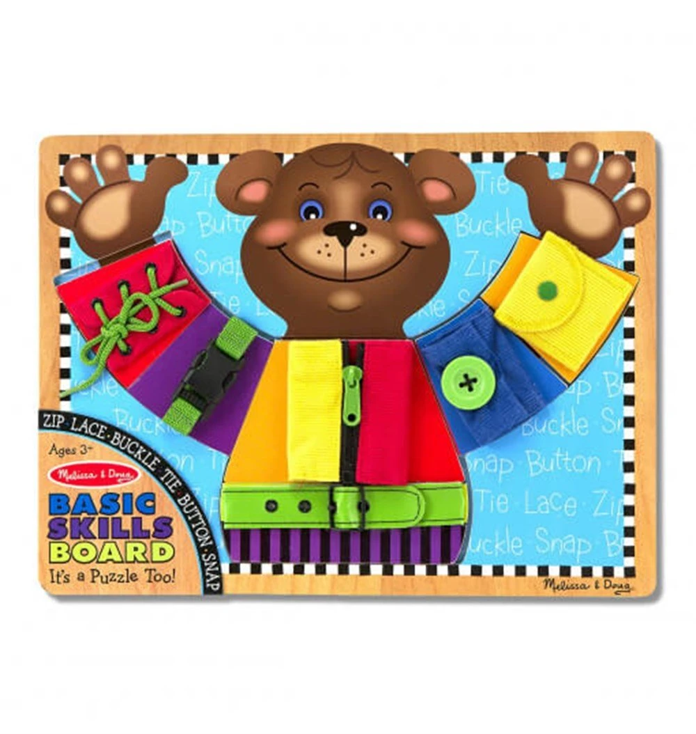 Ahşap Temel Beceri Geliştirme Tahtası