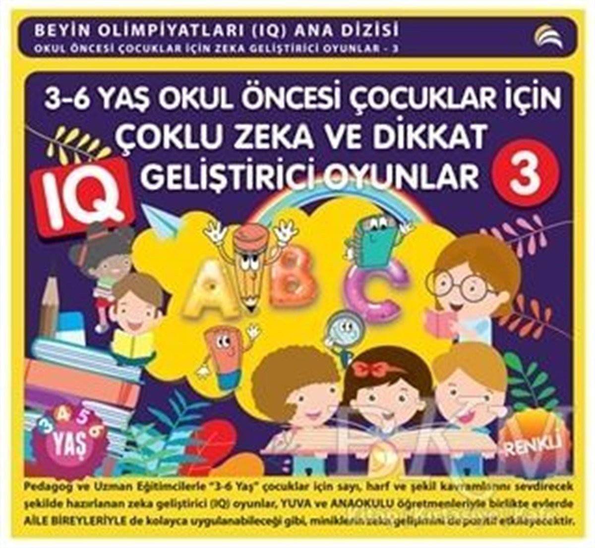 3-6 Yaş Okul Öncesi Çocuklar için Çoklu Zeka ve Dikkat Geliştirici Oyunlar-3