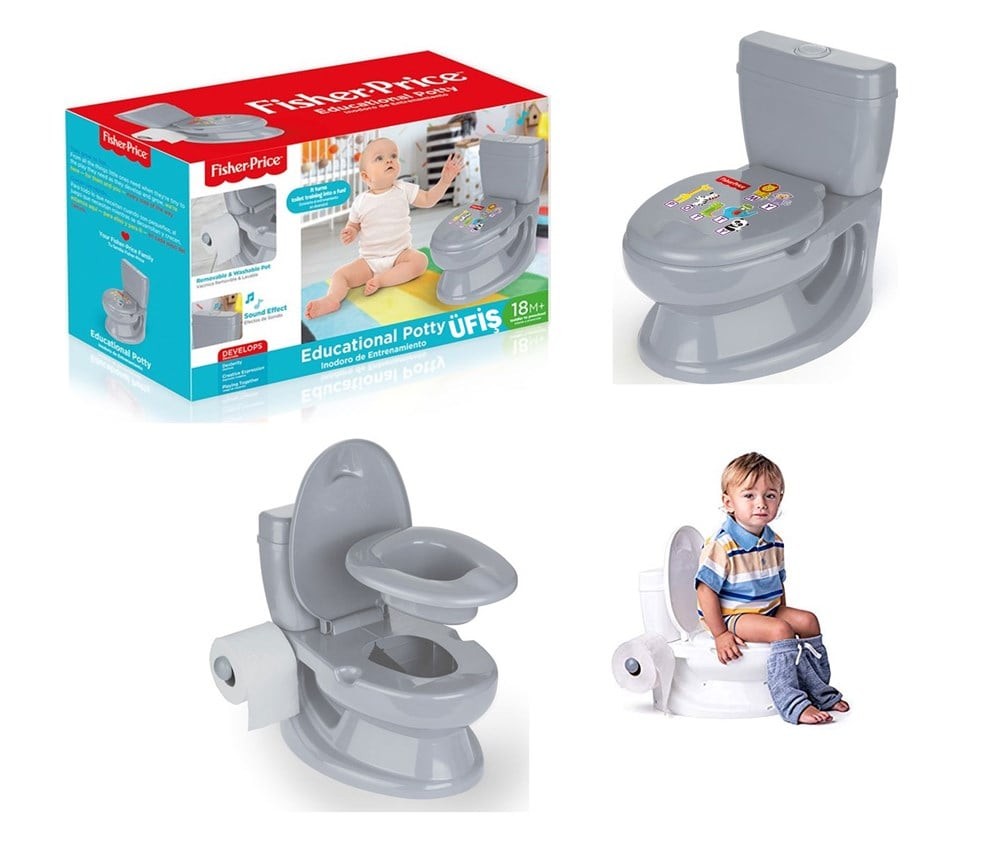 Fisher-Price Eğitici Lazımlık - Gri