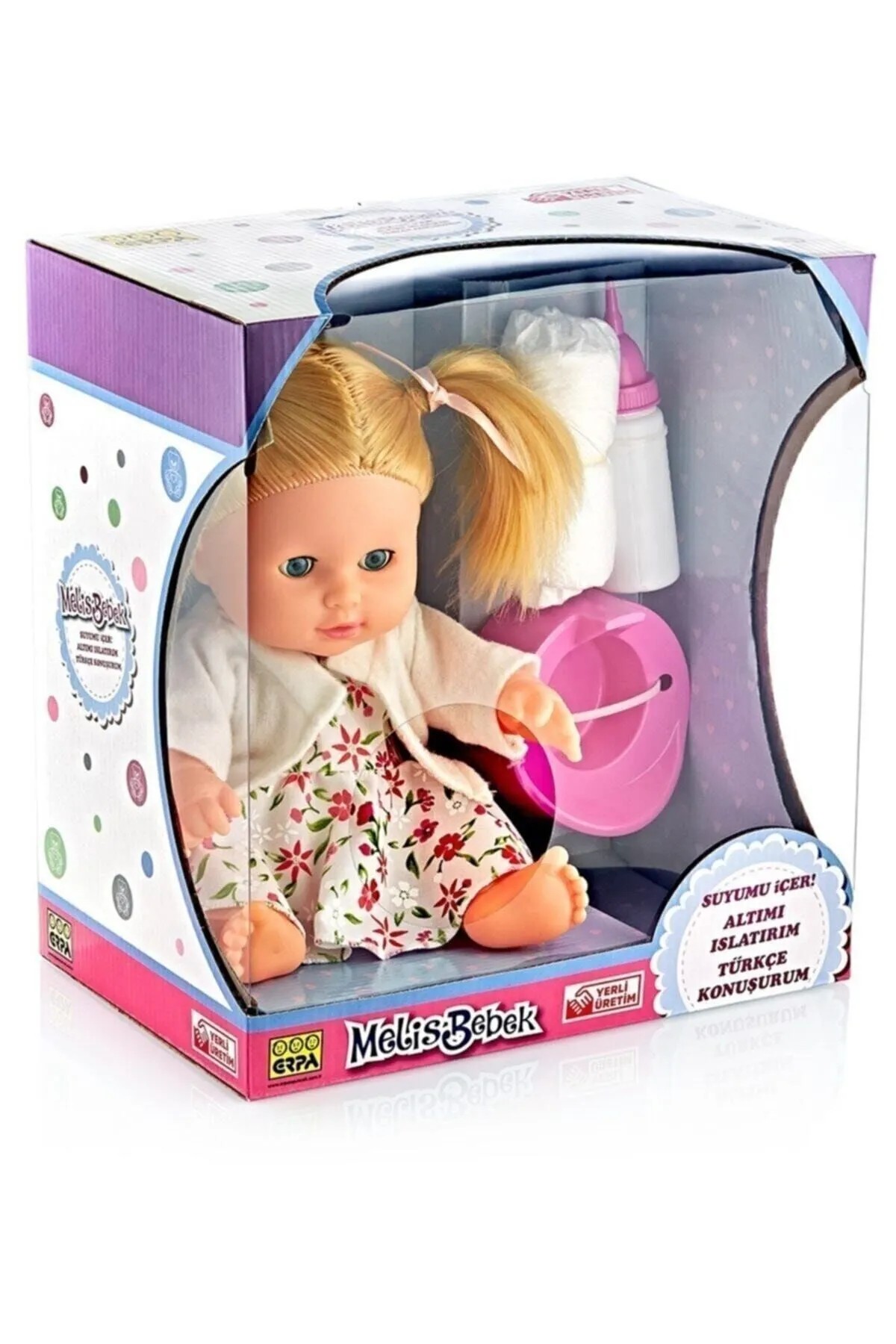 Melis Bebek Masal Anlatan Altına Islatan 34 Cm
