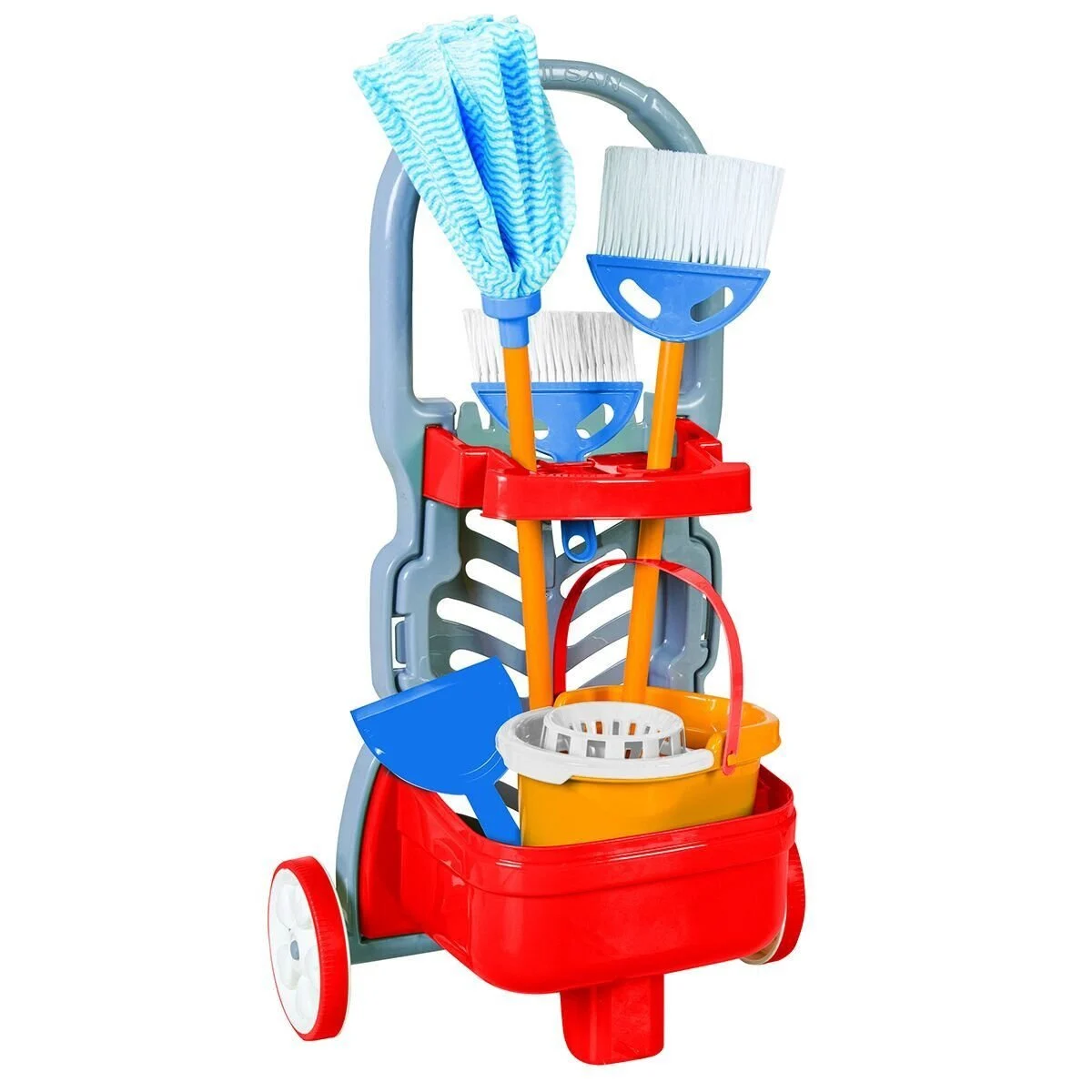 Tekerlekli Arabalı Temizlik Seti