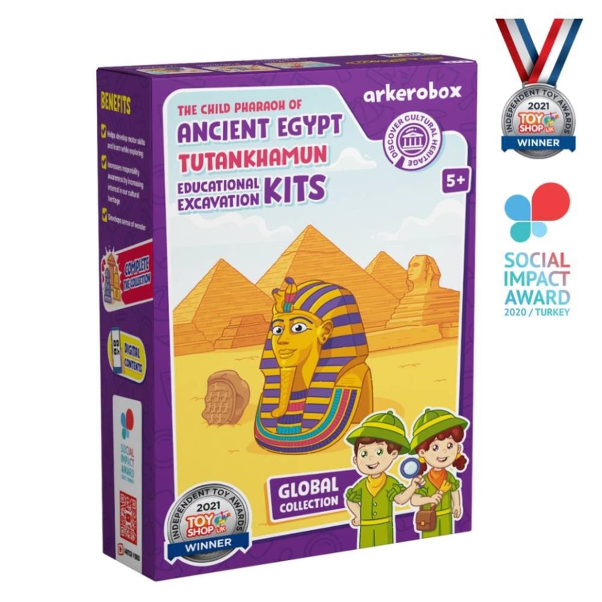 Antik Mısır Tutankhamun Eğitici Arkeolojik Kazı Seti