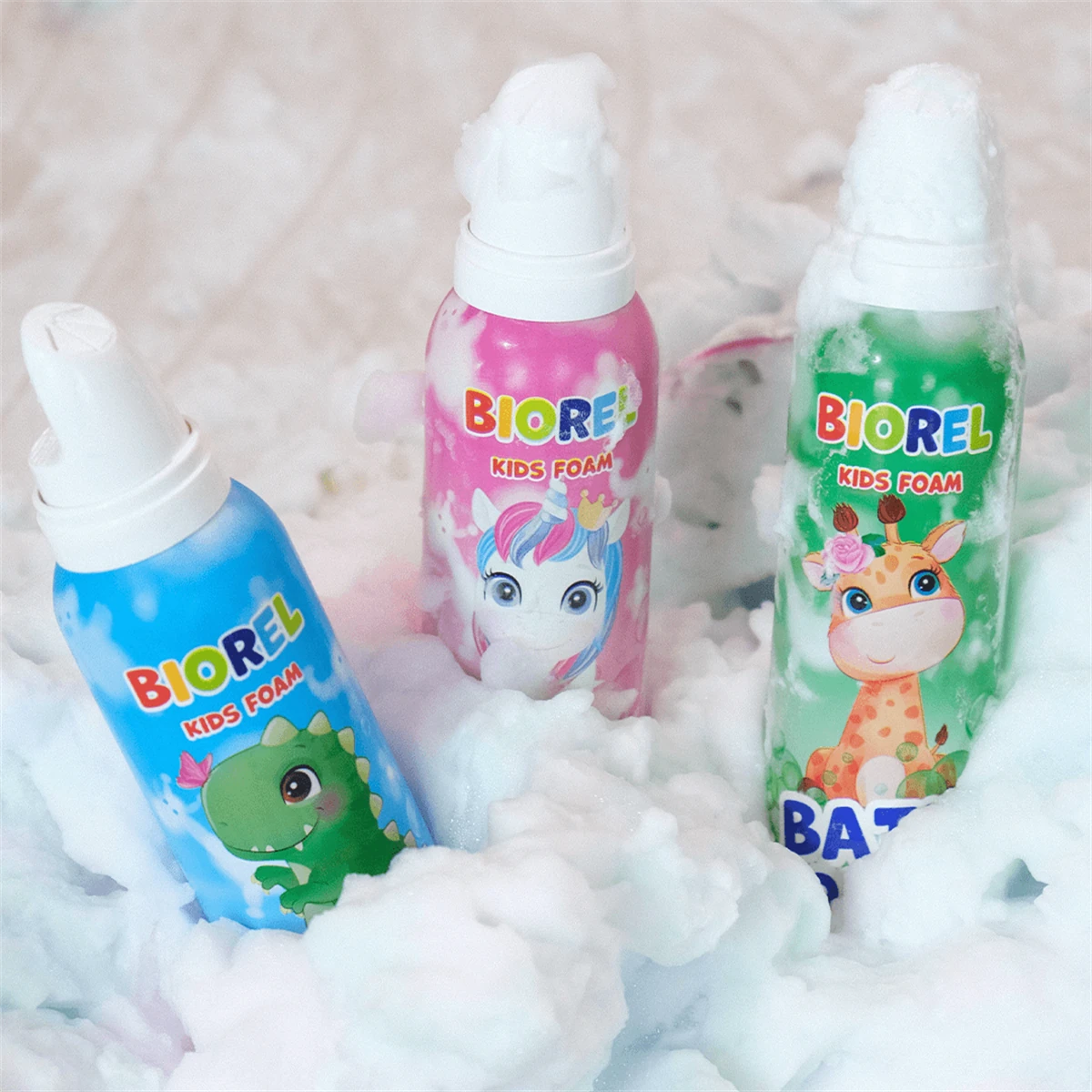 Biorel 3'lü Duyu ve Oyun Köpüğü Seti