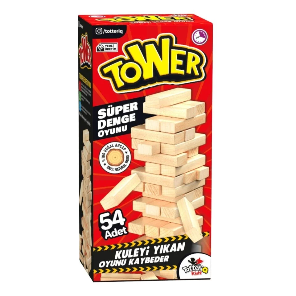 Tower Denge Oyunu 54 Parça