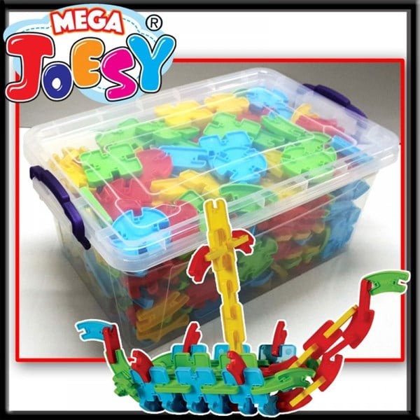 Mega Joesy 380 Parça Karton Kutuda Lego