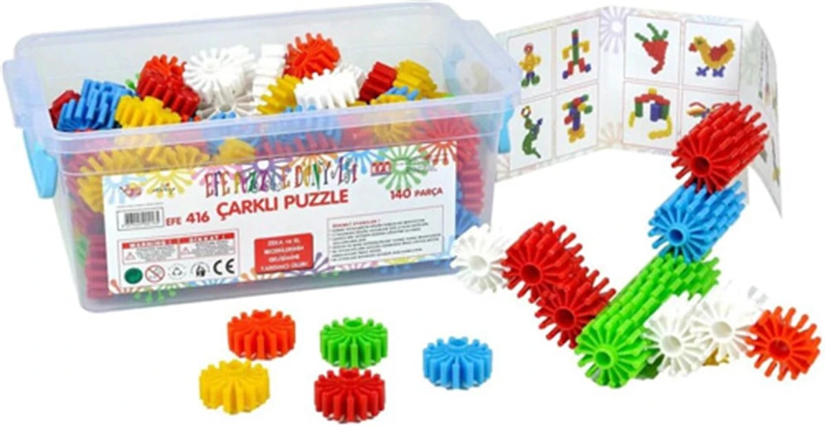 Çarklı Puzzle 140 Parça