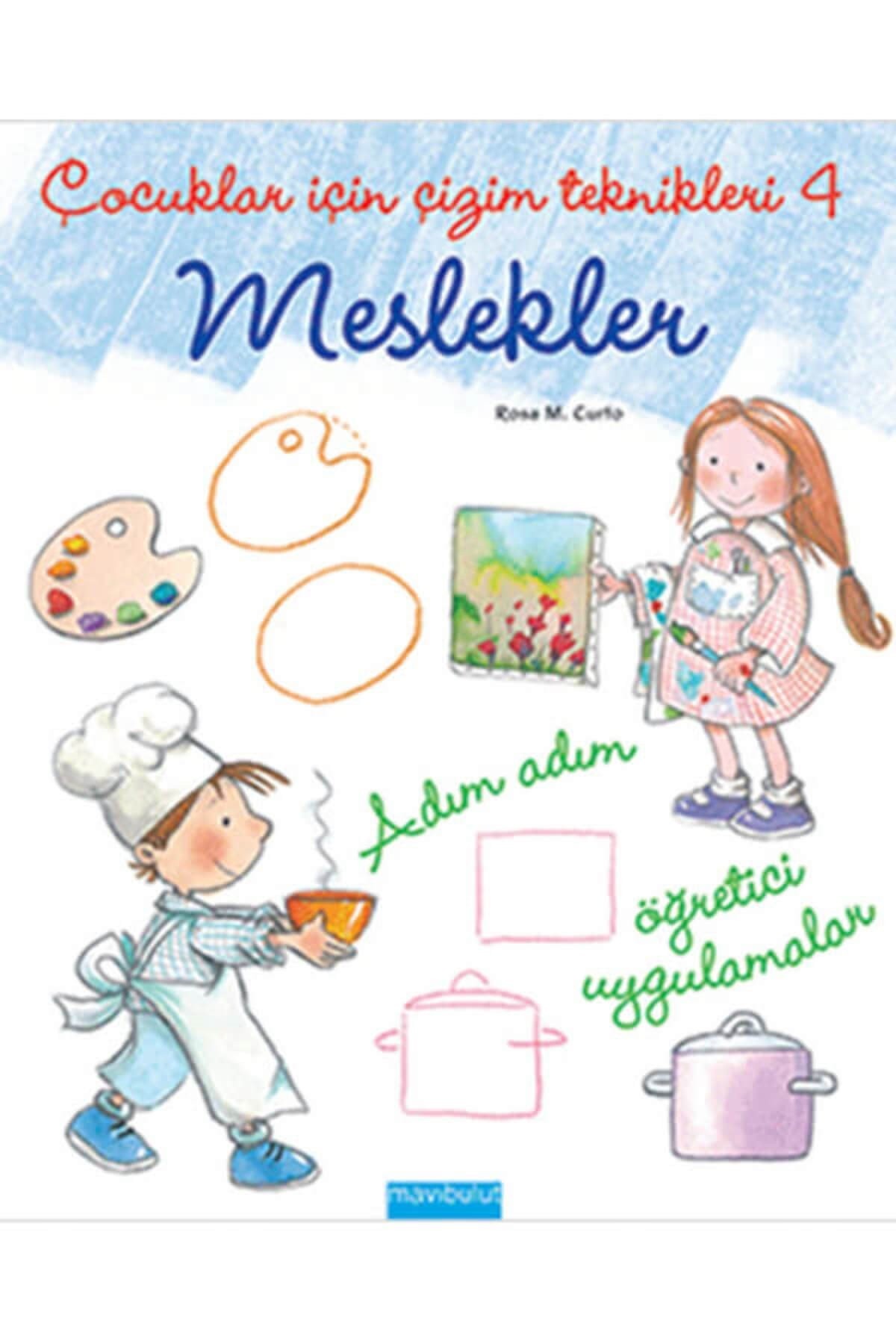 Çocuklar İçin Çizim Teknikleri Meslekler 5+ Yaş