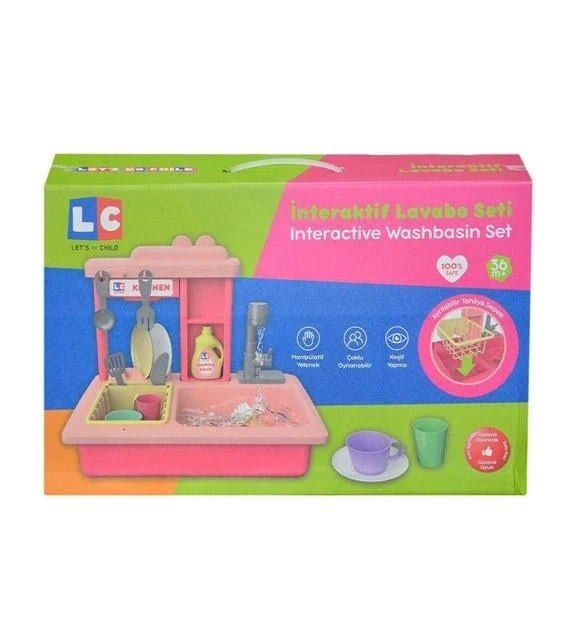 Let's be Child - Pilli İnteraktif Lavabo Seti 21 Parça