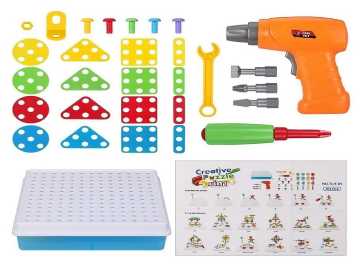 3D Eğitici Matkap Seti Hayvanlar Özel Fiyatlı Ürün