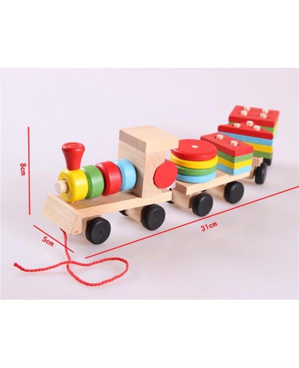 Geometrik Şekilli Tren